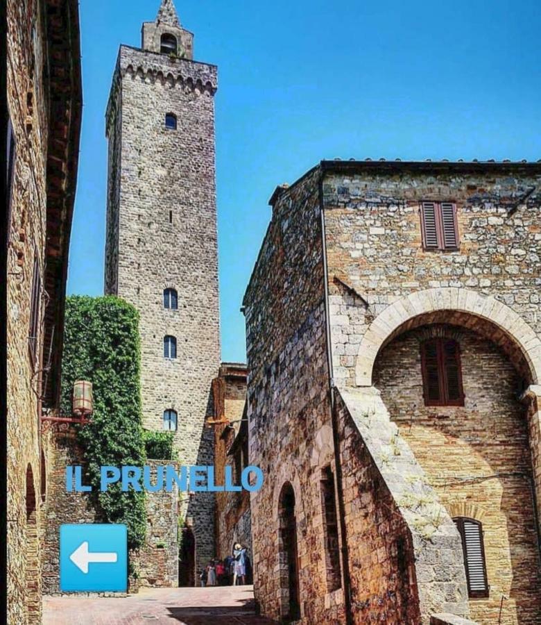 Il Prunello - Una Casa Tra Le Torri San Gimignano Exteriör bild