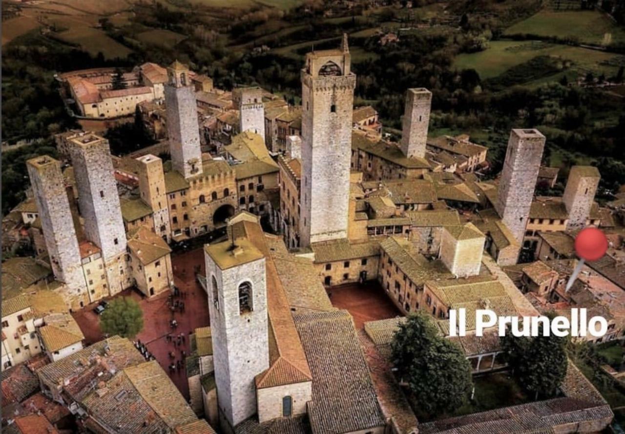 Il Prunello - Una Casa Tra Le Torri San Gimignano Exteriör bild